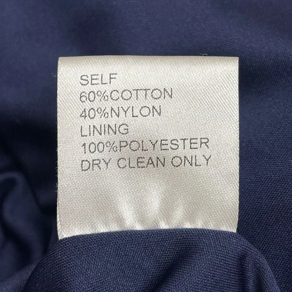 Tadashi Shoji Paillette Embroidered Lace Sheath Cocktail Dress Royal Navy Blue S - Picture 12 of 14